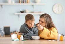 درمان سرماخوردگی کودکان در خانه