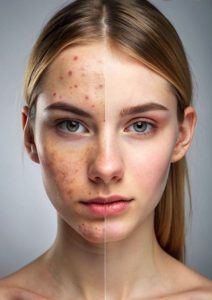 درمان جوش صورت با پروبیوتیک ها